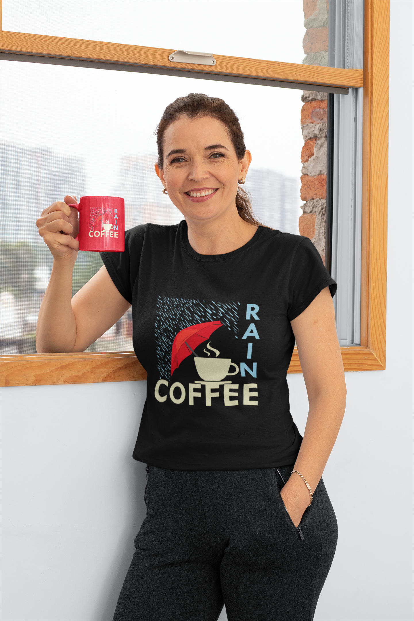 Rain Coffee Women's T-Shirts