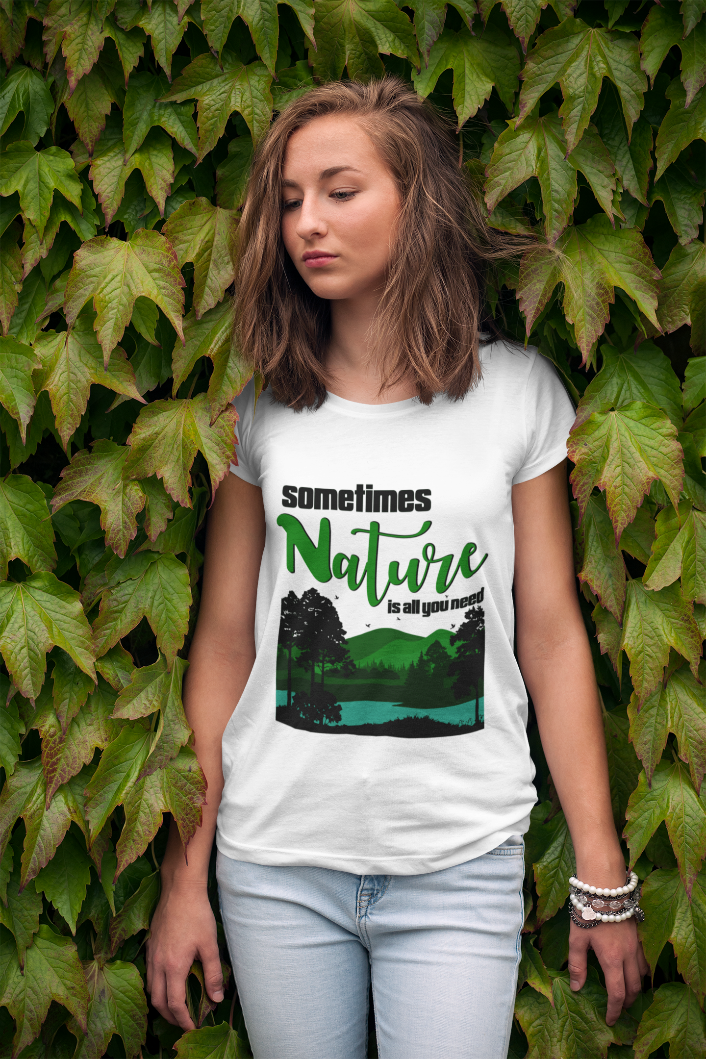 Nature T-shirt : Nature is all you need